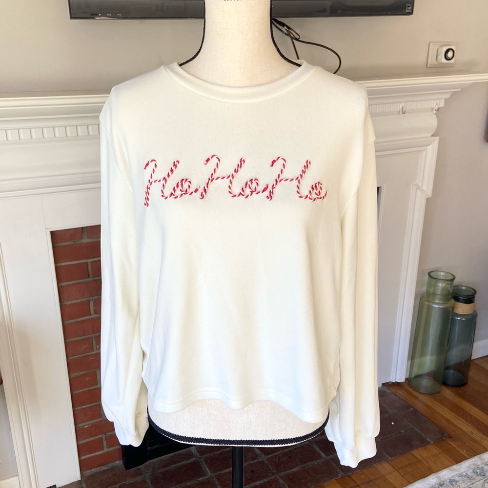 Wallflower | Fleece HoHoHo Top
